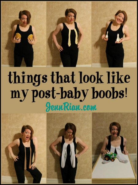 Things that looks like my post-baby bewbs JennRian.com